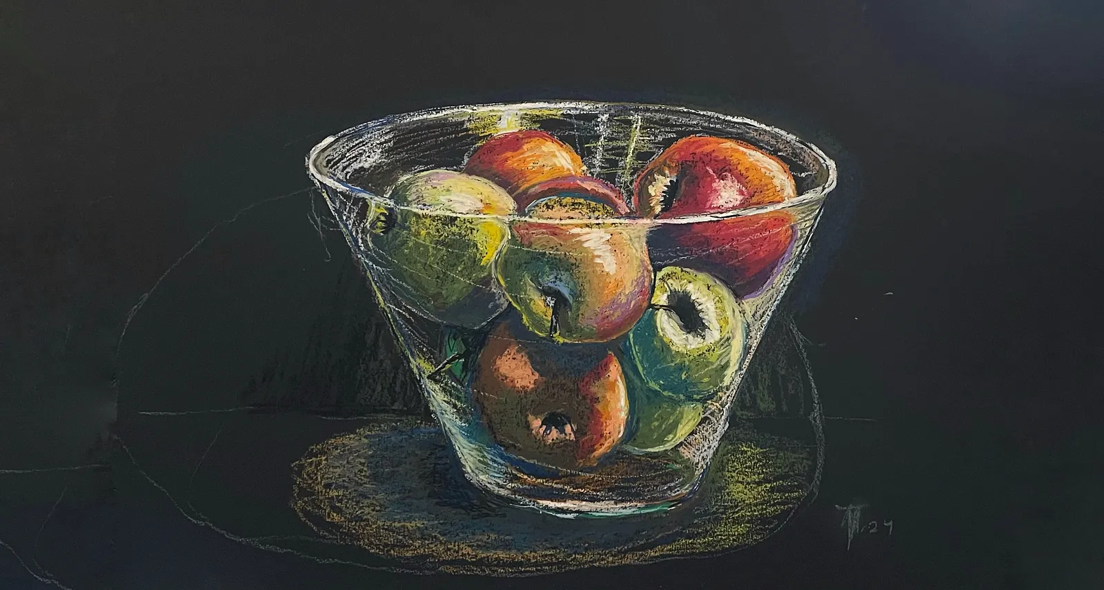 Glass apple (2025)