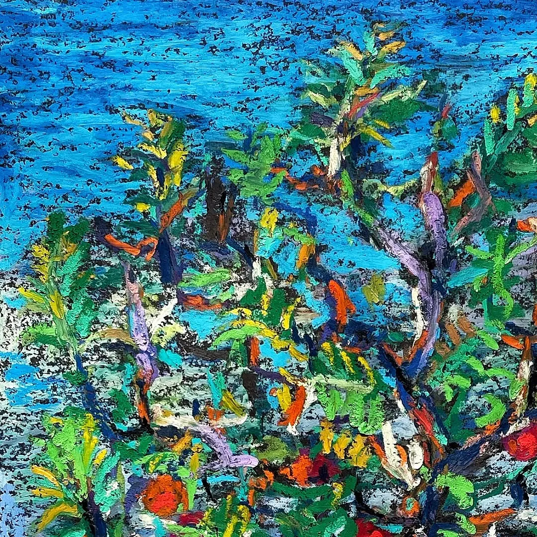 Autumn apple tree with fruits (2024)