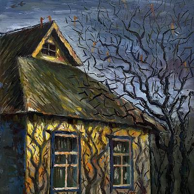 "Sleeping hut"